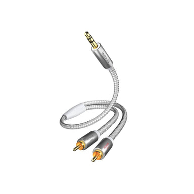 Inakustik -Stereo 3.5mm Male RCA Auxilliary cable Australia