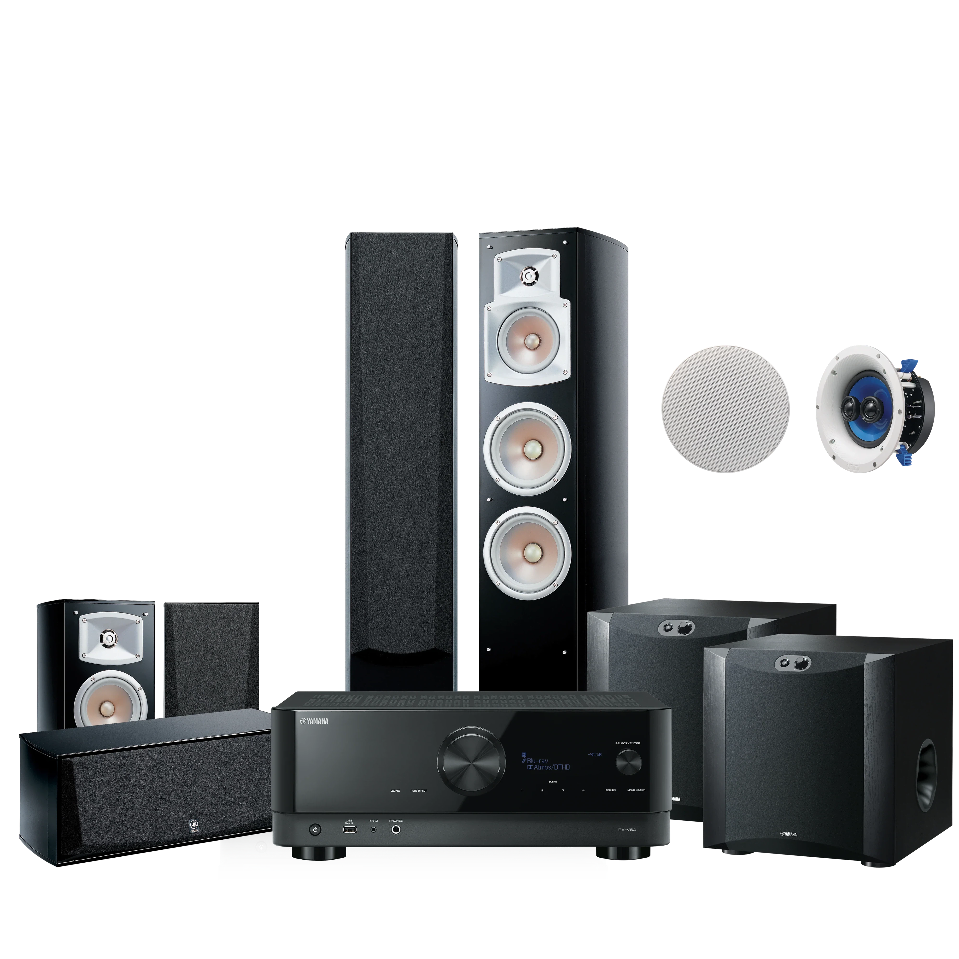 Yamaha - YHT-6A 5.2.2 - Home Theatre Package Australia