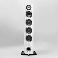 Triangle - Quatuor 40th Anniversary - Floorstanding Speaker in White, front Australia