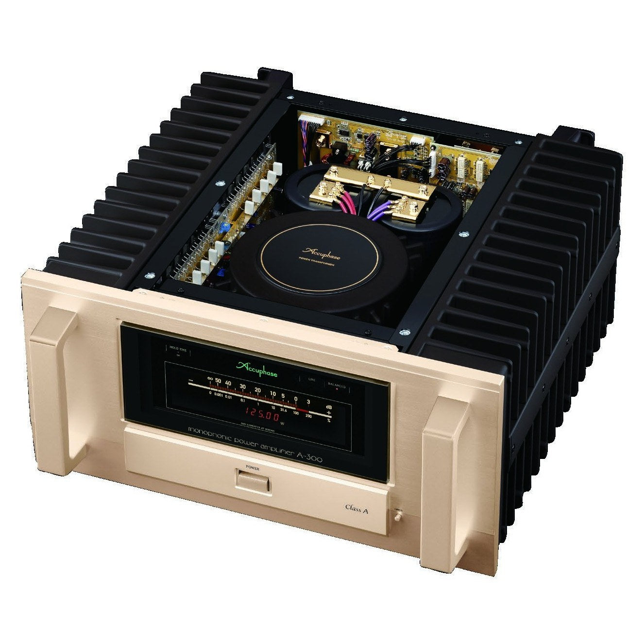 Accuphase A-300 Mono Power Amplifier - internal view, top cover removed