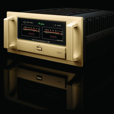 Accuphase A-80 Power Amplifier - three-quarter view