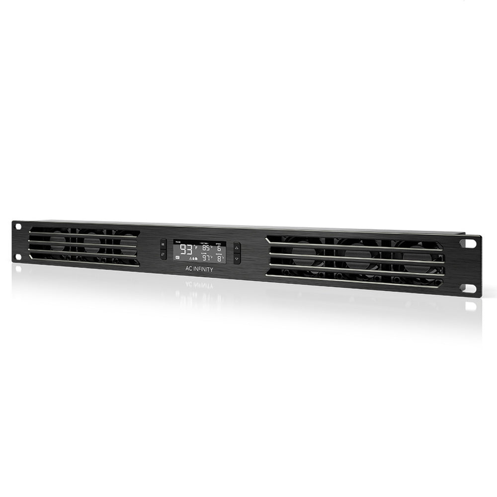 AC Infinity - CLOUDPLATE T1-N - Rack Cooling Fan System 1U Intake Australia
