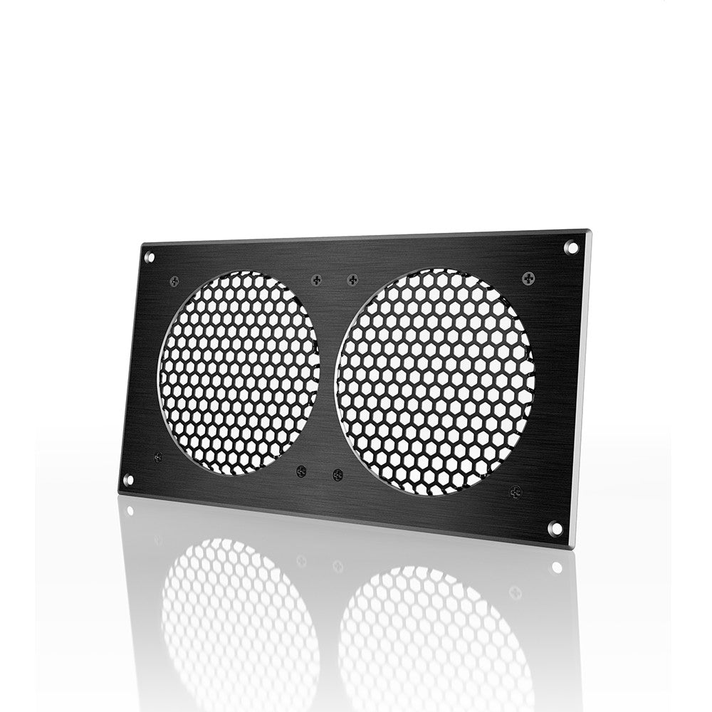 AC Infinity - Cabinet Grille Black - Passive Ventilation Grille 12 Inch Australia