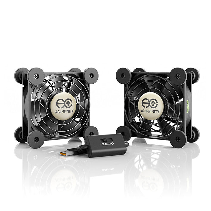 AC Infinity - Multifan S5 - Quiet USB Cooling Fan Dual 80mm
