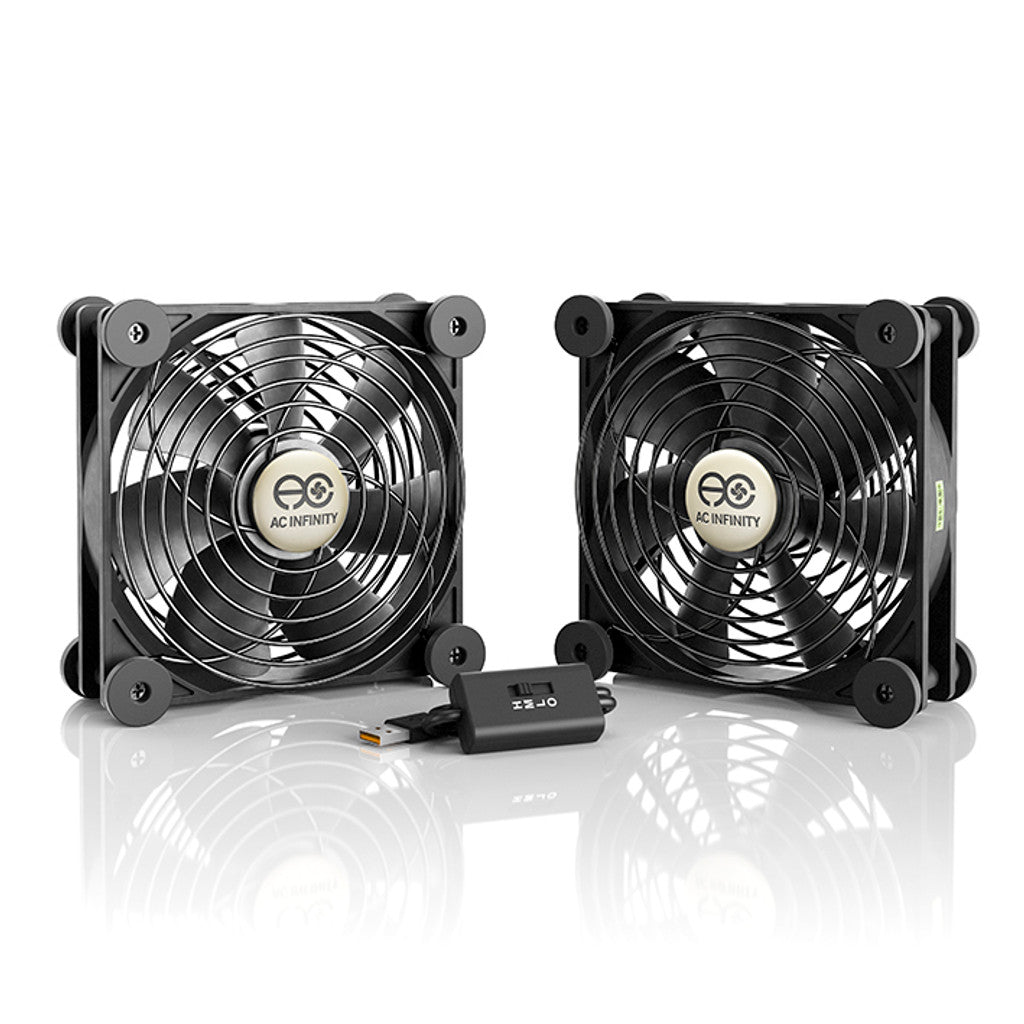 AC Infinity - Multifan S7 - Quiet USB Cooling Fan Dual 120mm
