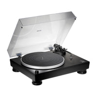 Audio Technica - AT-LP5X - Fully Manual Direct-Drive Turntable Australia angled view with dust cover open