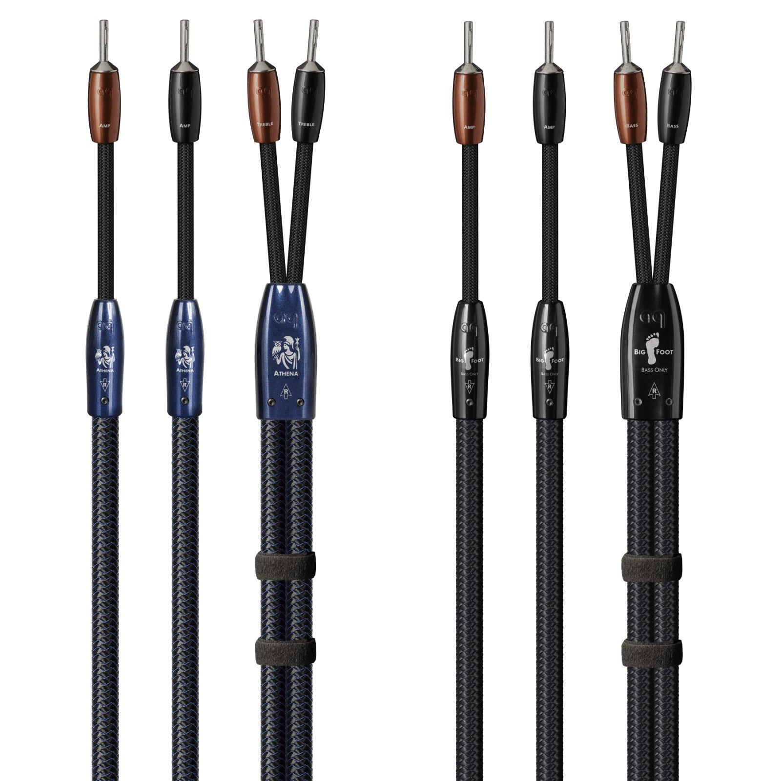 AudioQuest - Athena and Bigfoot Combo - Speaker Cable (Pair) Australia