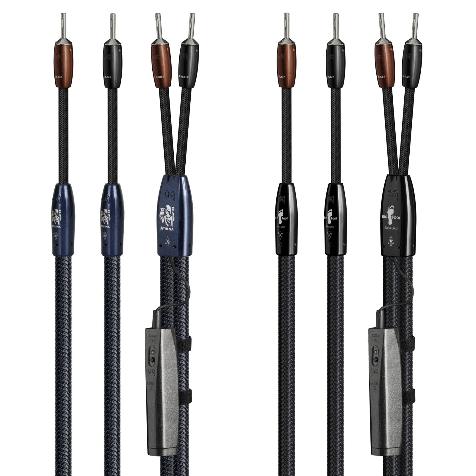 AudioQuest - Athena and Bigfoot Combo - Speaker Cable (Pair) Australia