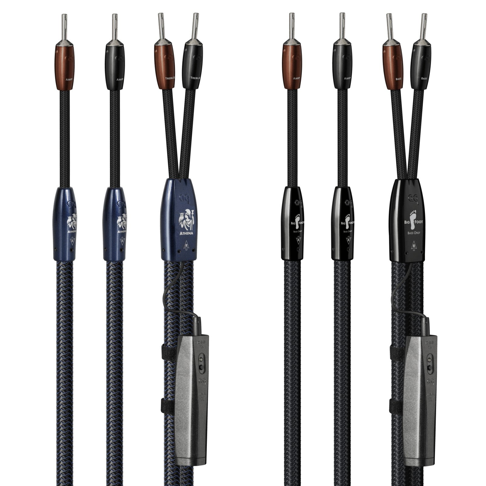 AudioQuest - Athena and Bigfoot Combo - Speaker Cable (Pair) Australia