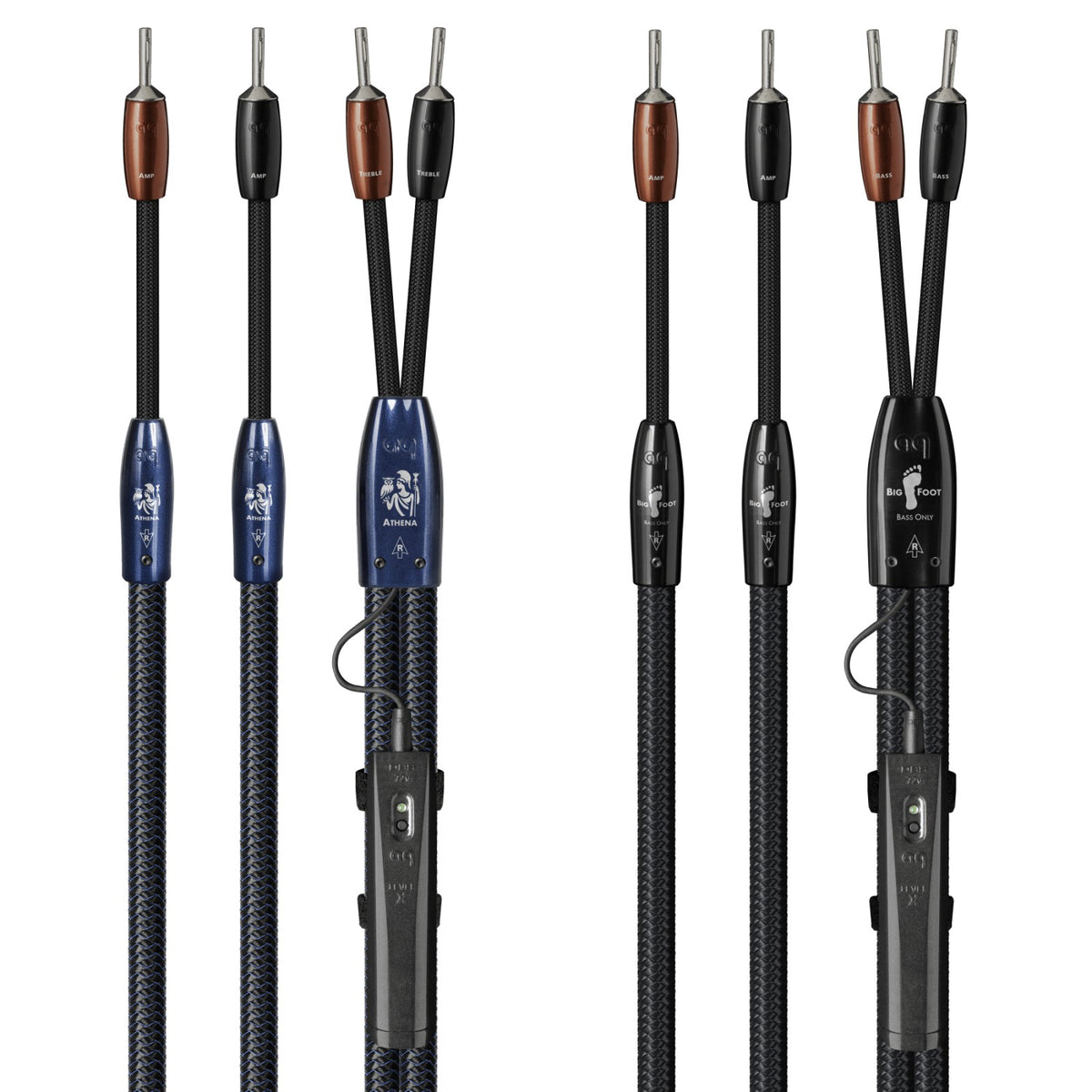 AudioQuest - Athena and Bigfoot Combo - Speaker Cable (Pair) Australia