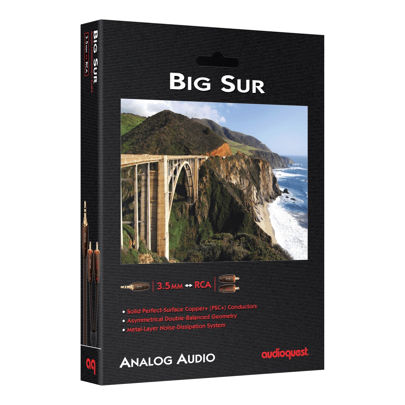 AudioQuest - Big Sur 3.5mm to RCA - Audio Cable Australia