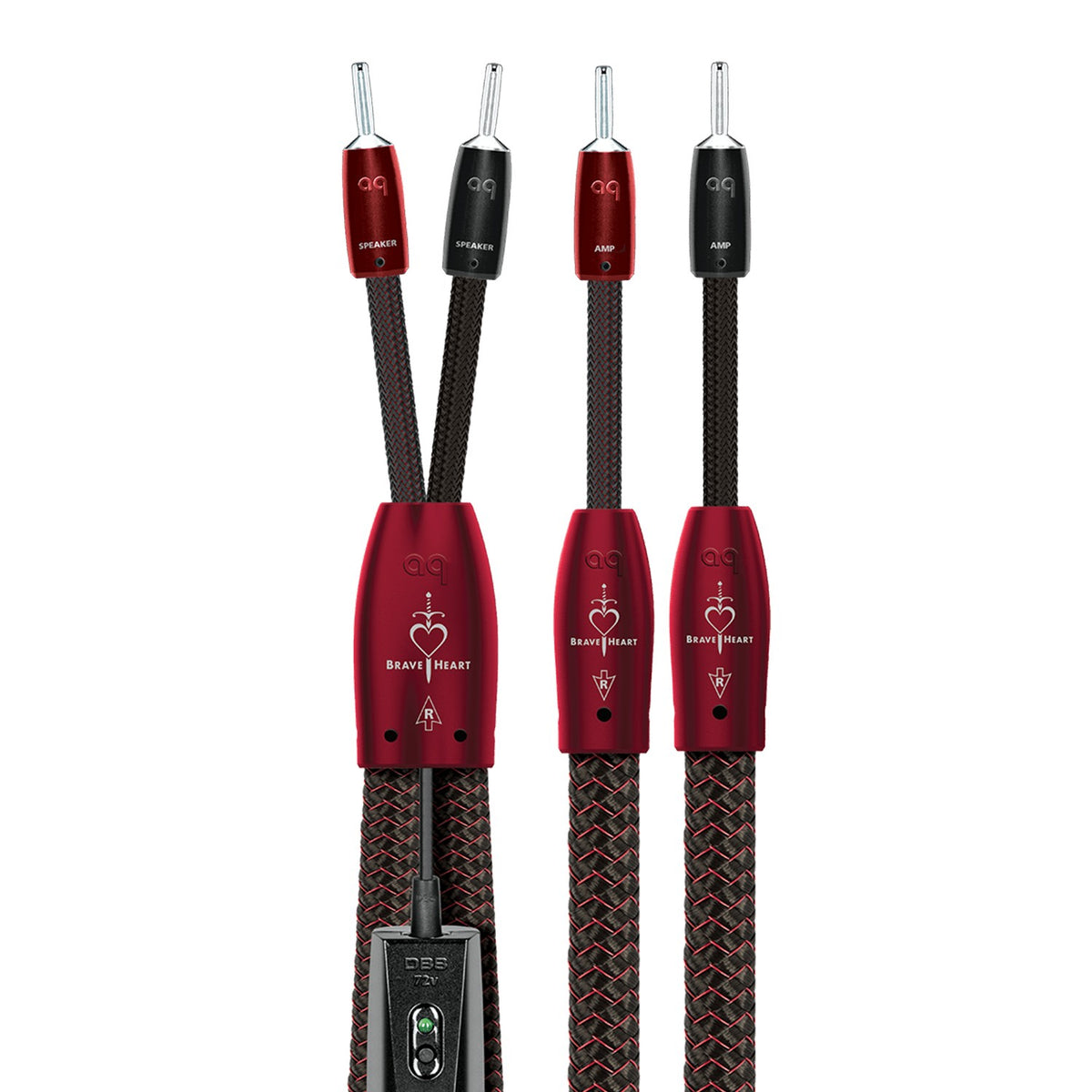 AudioQuest - BraveHeart Zero - Speaker Cable (Pair) Australia