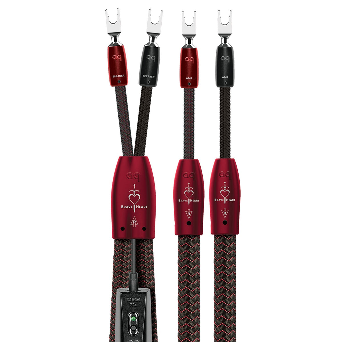 AudioQuest - BraveHeart Zero - Speaker Cable (Pair) Australia
