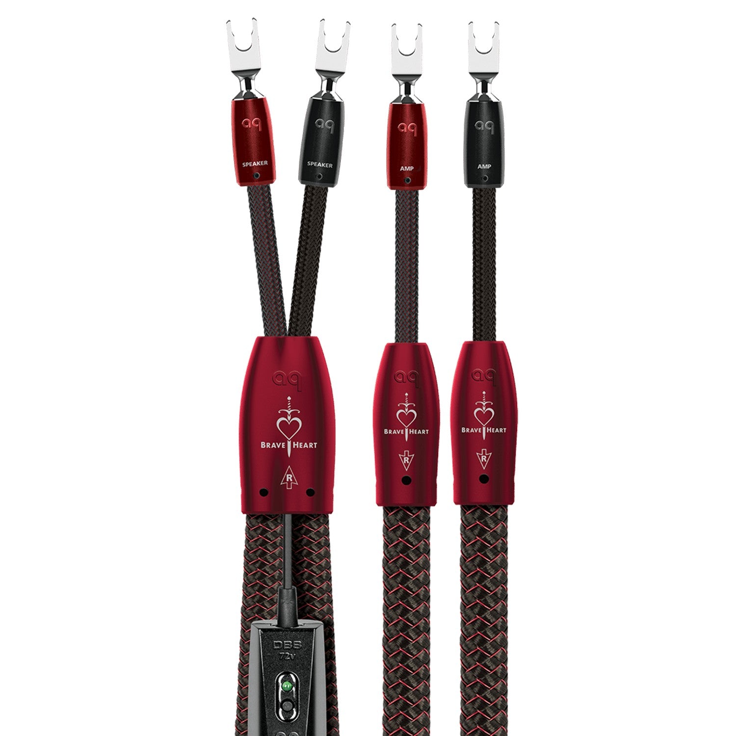 AudioQuest - BraveHeart Zero - Speaker Cable (Pair) Australia