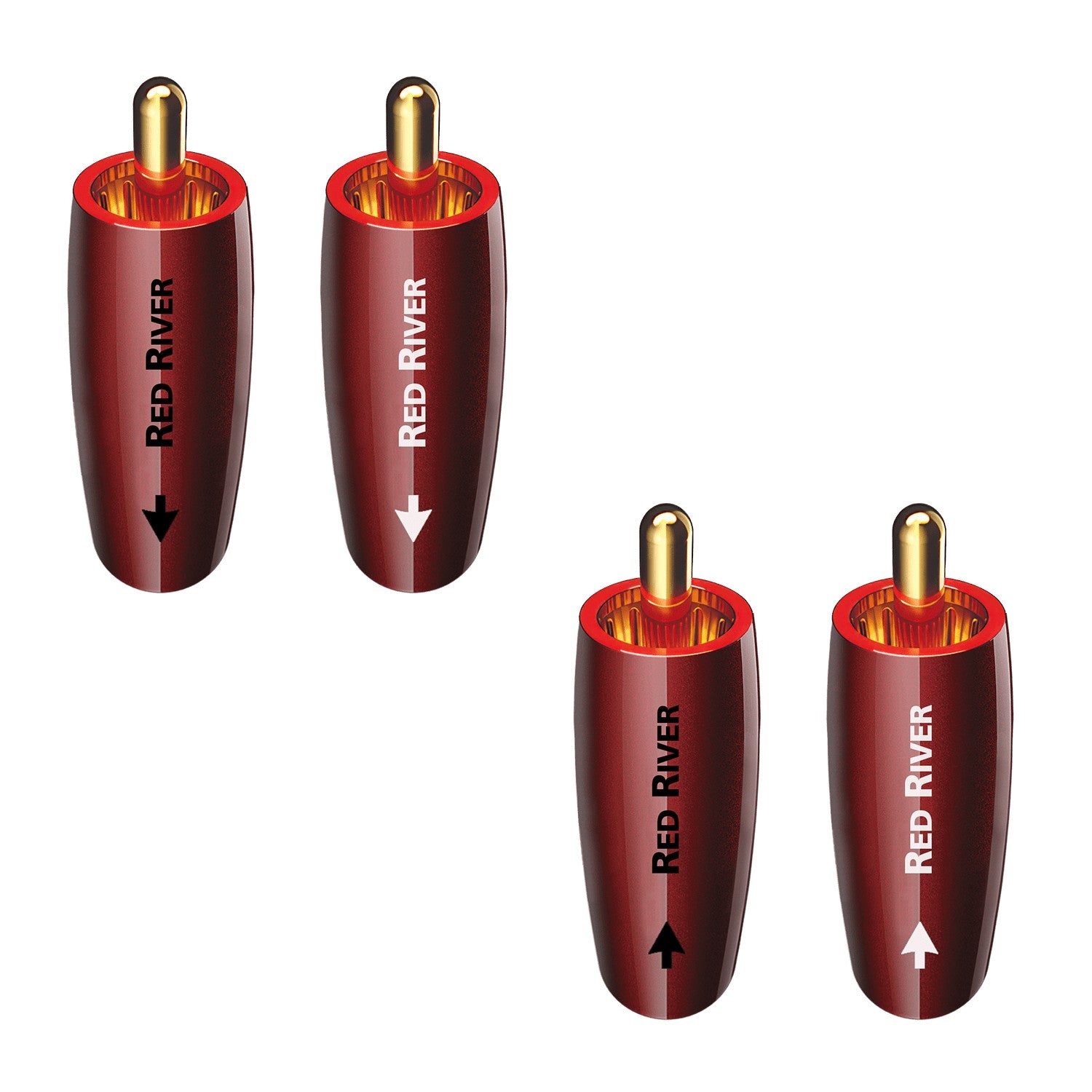 AudioQuest - Cable Plug Set (Set of 4) - Connectors Australia
