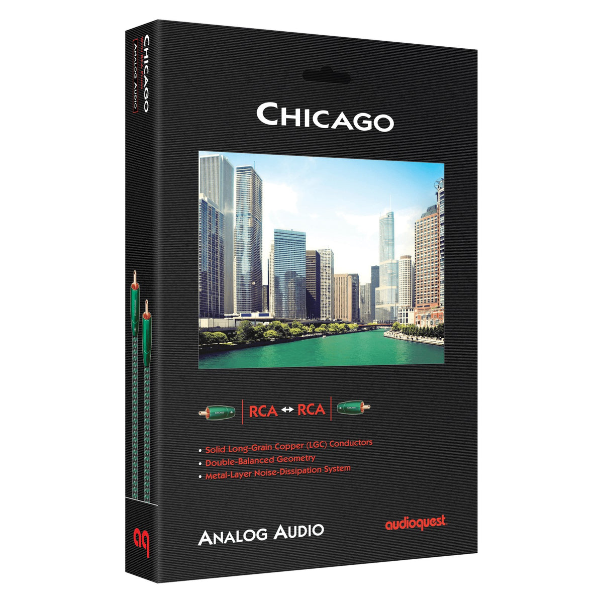 AudioQuest - Chicago RCA (Pair) - Interconnect Cable Australia