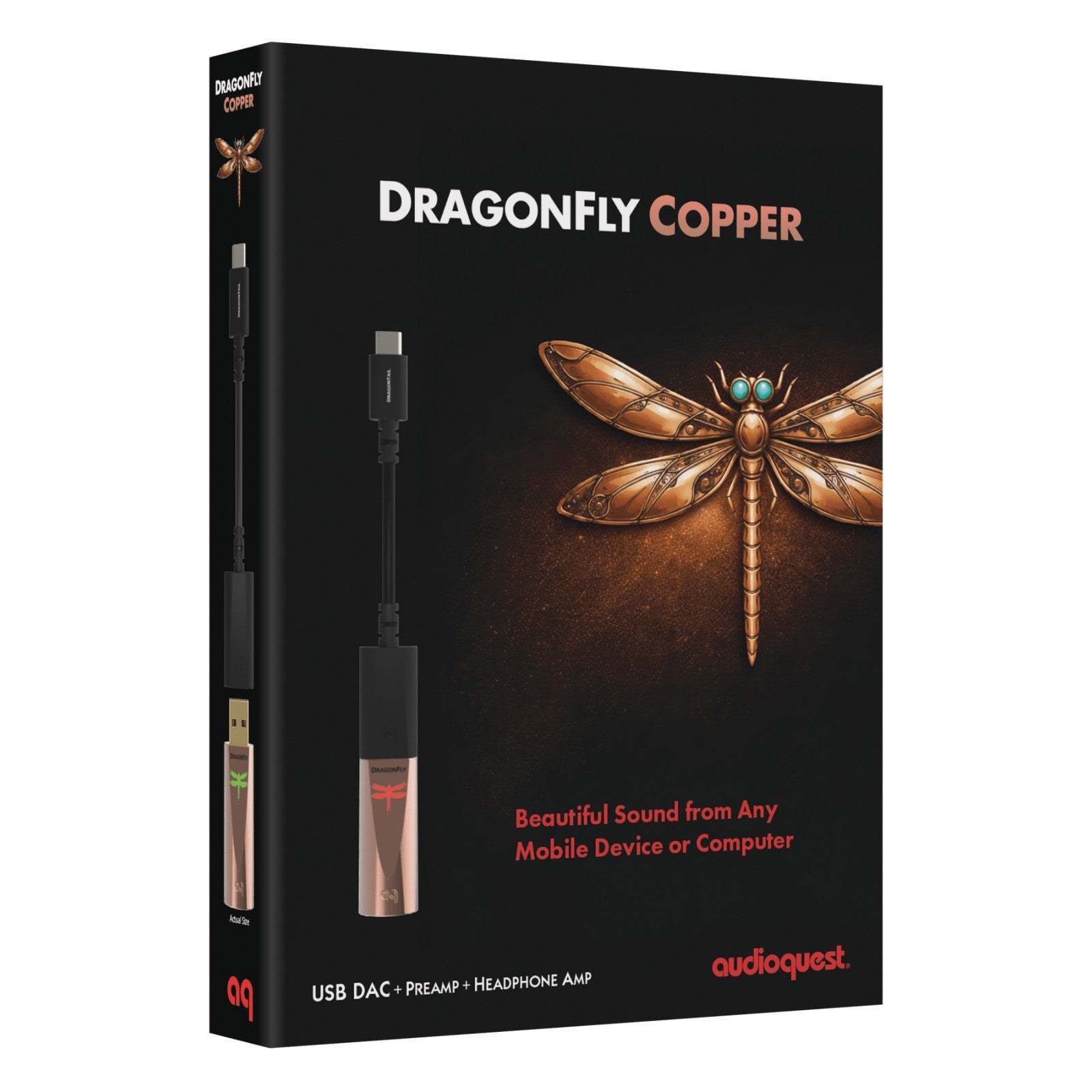 AudioQuest - DragonFly Copper - USB DAC and Headphone Amplifier Australia