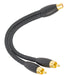 AudioQuest - Flexible Y Cable RCA Female to 2 RCA Male - Adaptor Australia