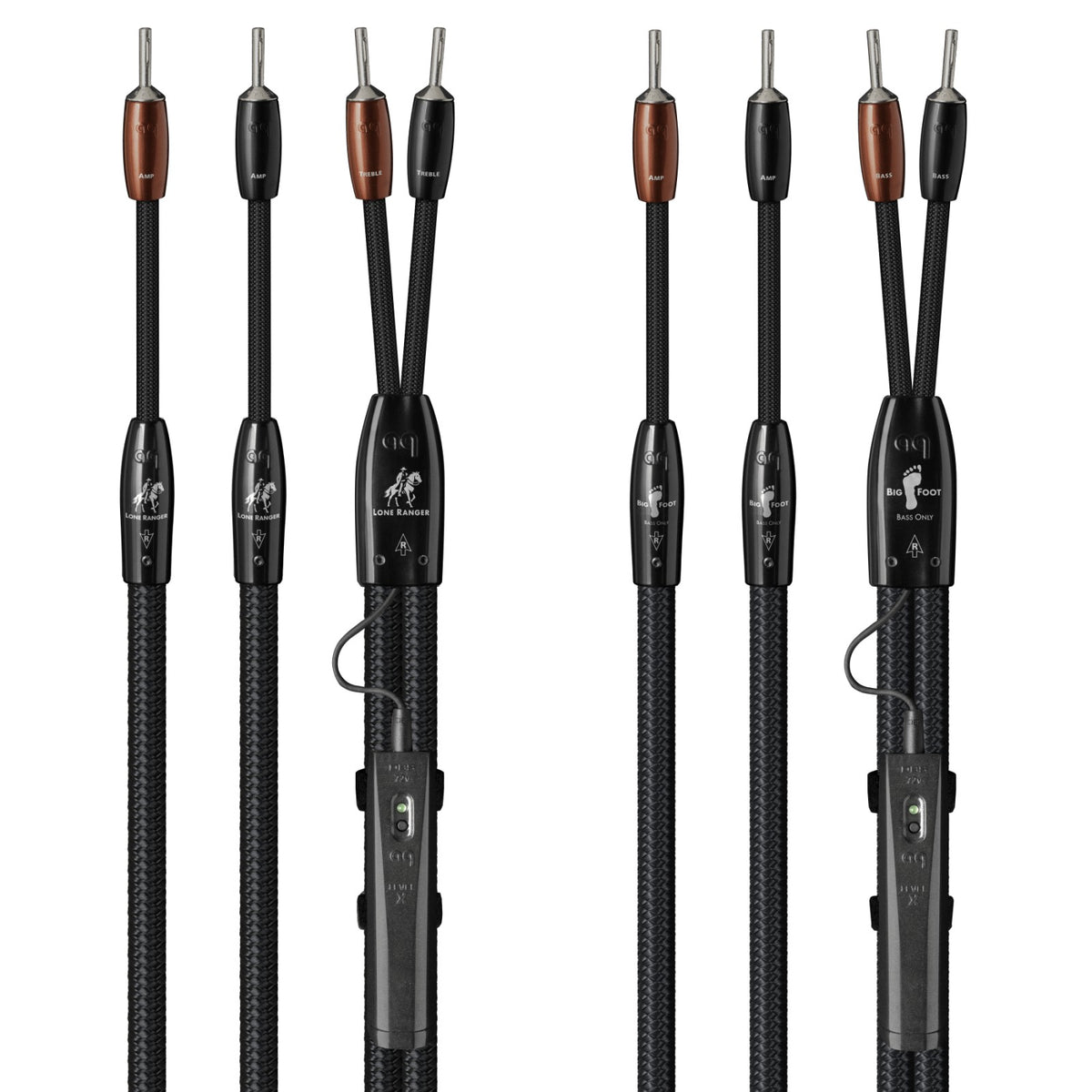 AudioQuest - Lone Ranger and Bigfoot Combo - Speaker Cable (Pair) Australia