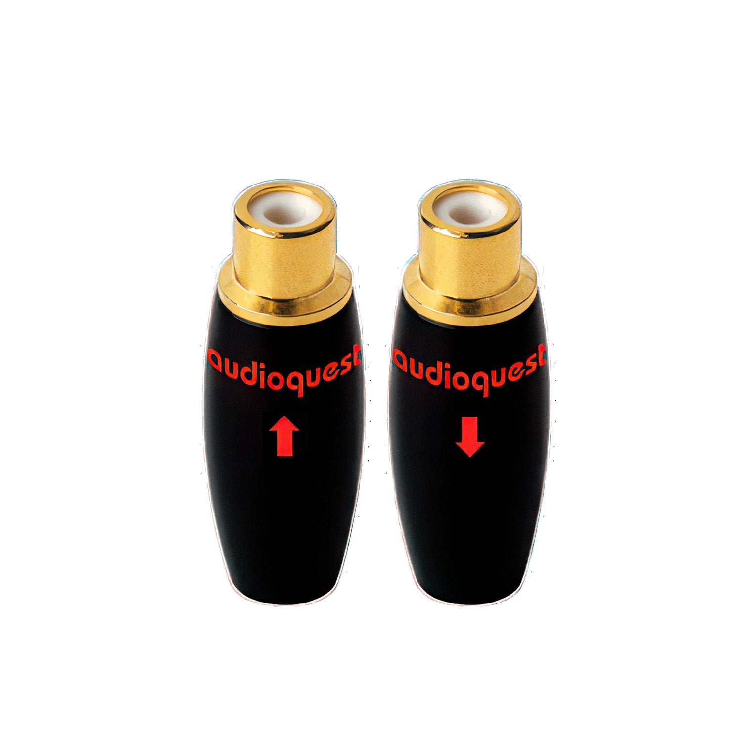 AudioQuest - RCA-300 Female RCA Sockets (Set of 4) - Connectors Australia