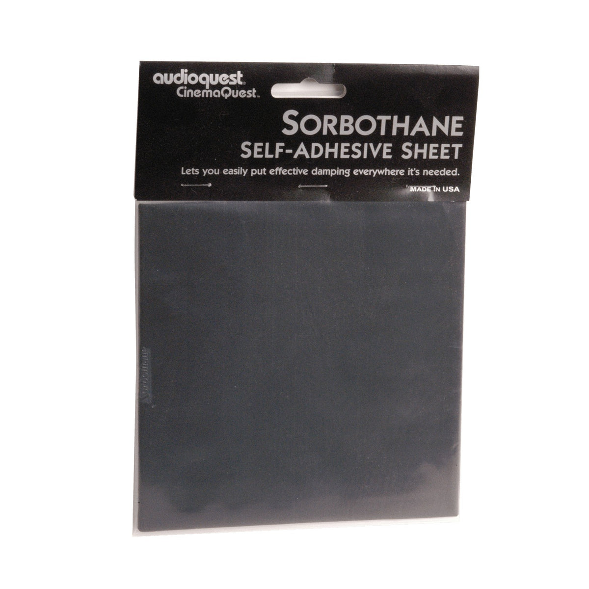 AudioQuest - Sorbo Self-Stick Sheet 6 x 6 inch - Isolation Sheet Australia