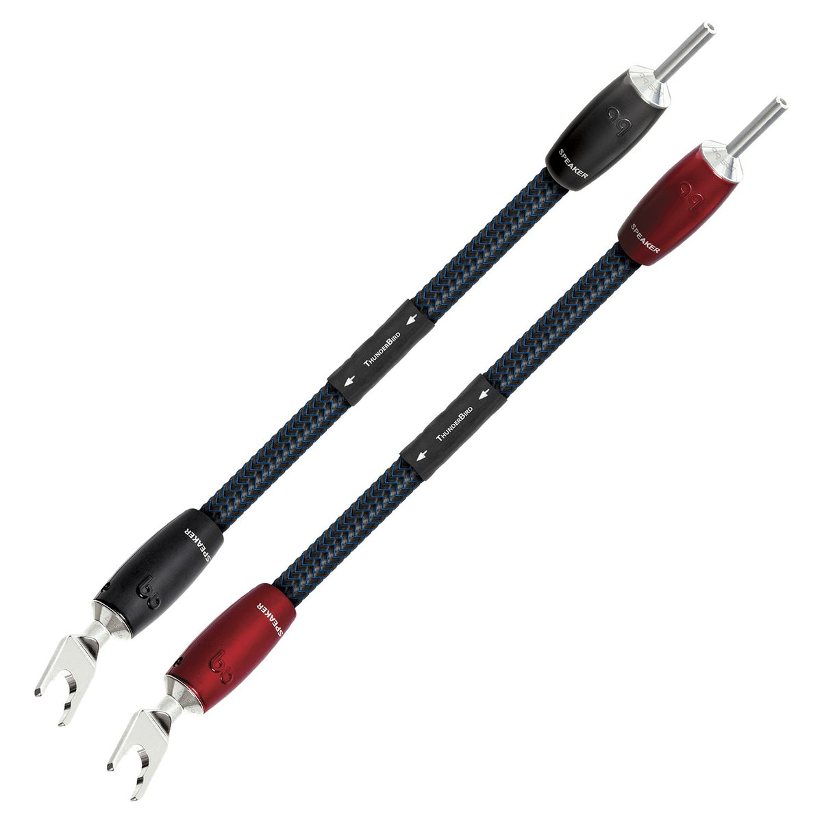 AudioQuest - ThunderBird Biwire Jumpers (Set of 4) - Speaker Jumpers Australia