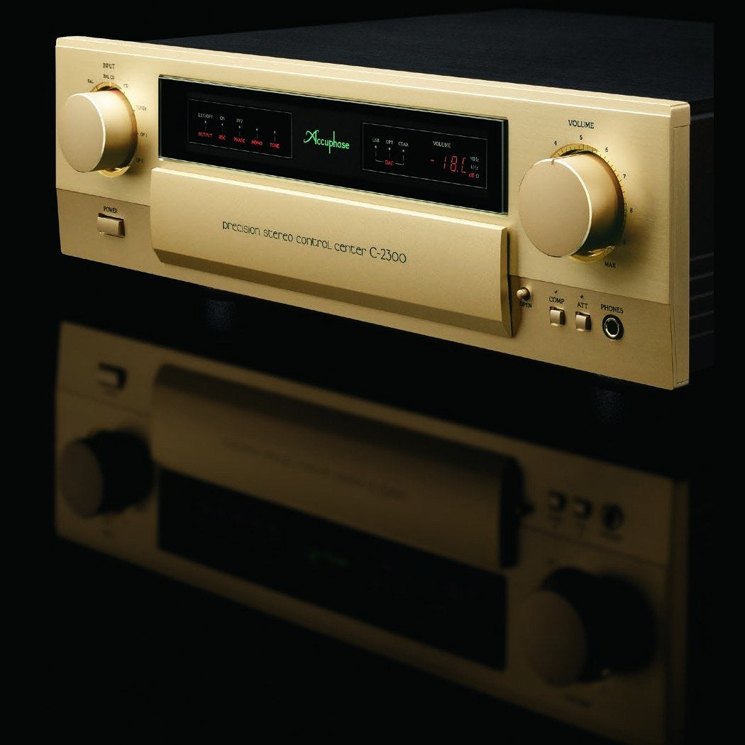 Accuphase C-2300 Preamplifier - three-quarter view