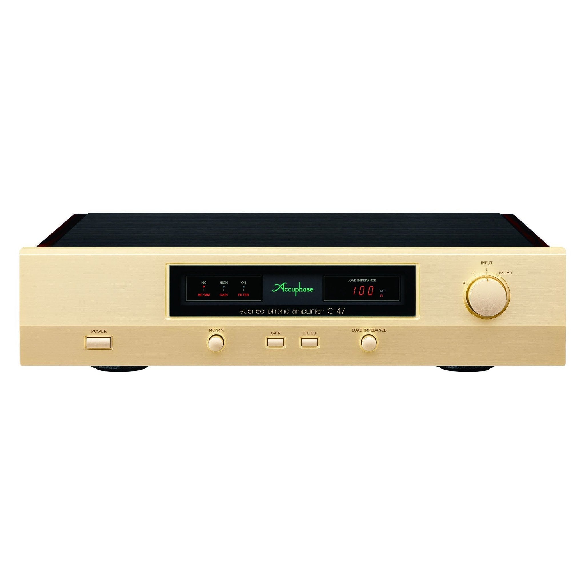 Accuphase C-47 Phono Preamplifier - front view