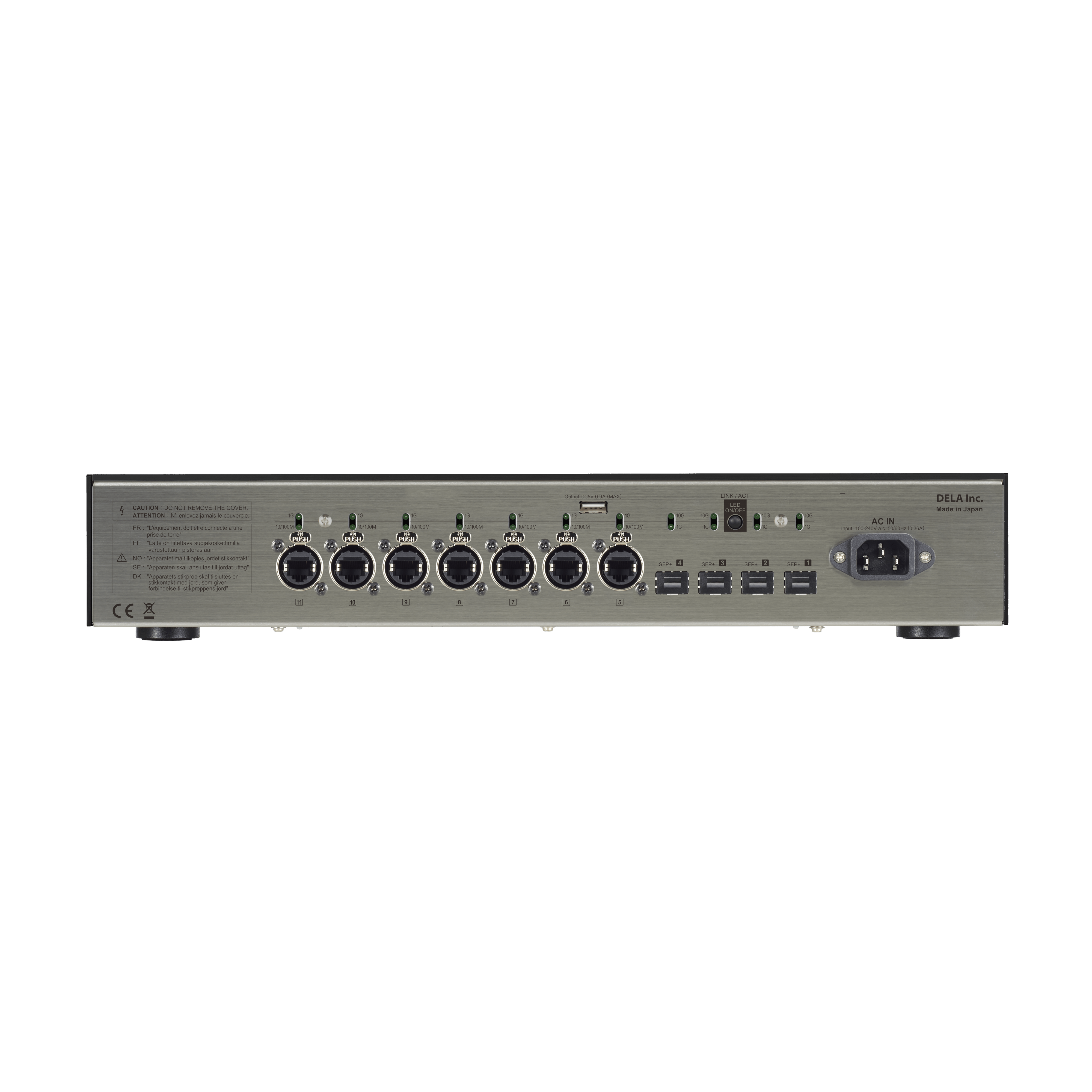 DELA - S5 - Audiophile Network Switch Australia