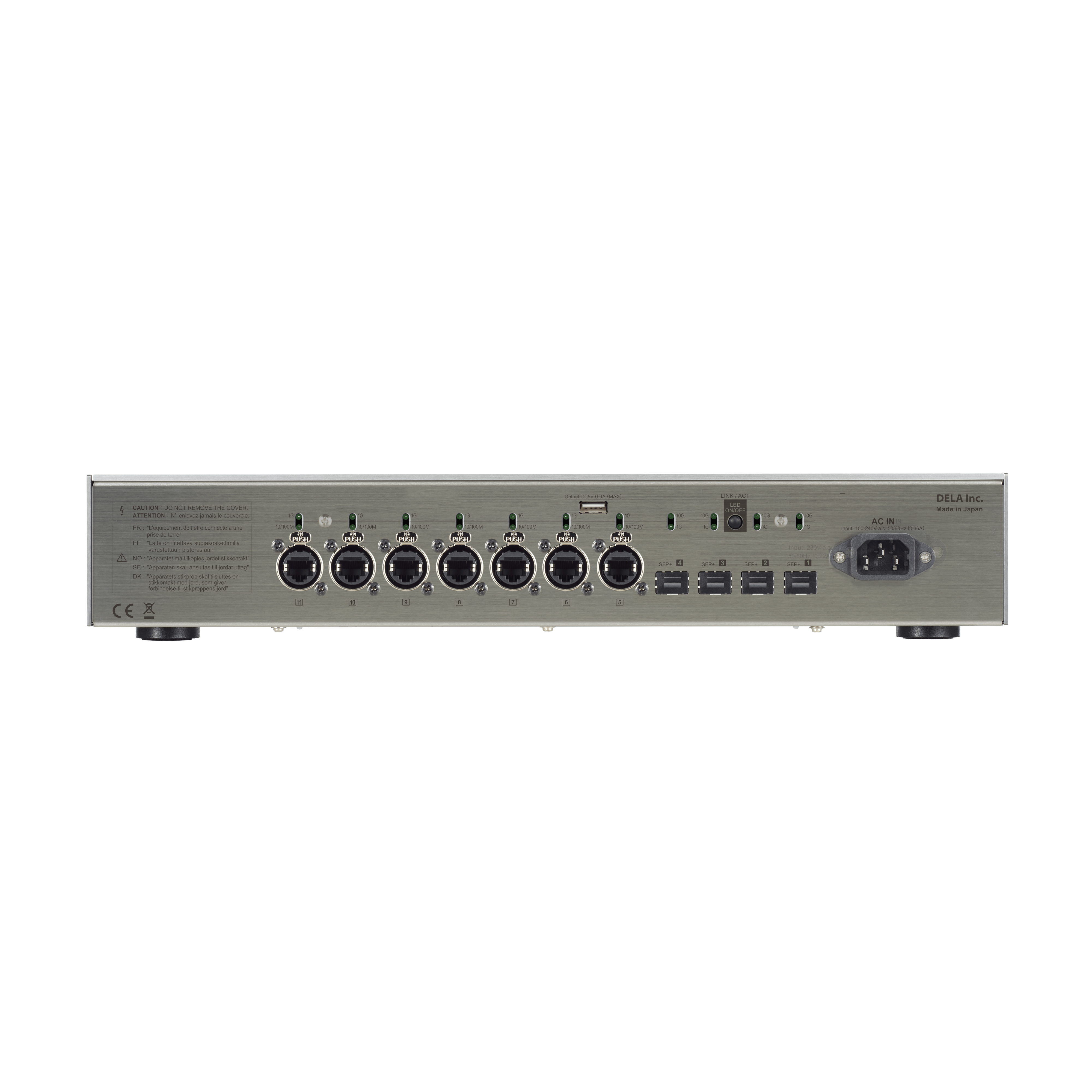DELA - S5 - Audiophile Network Switch Australia