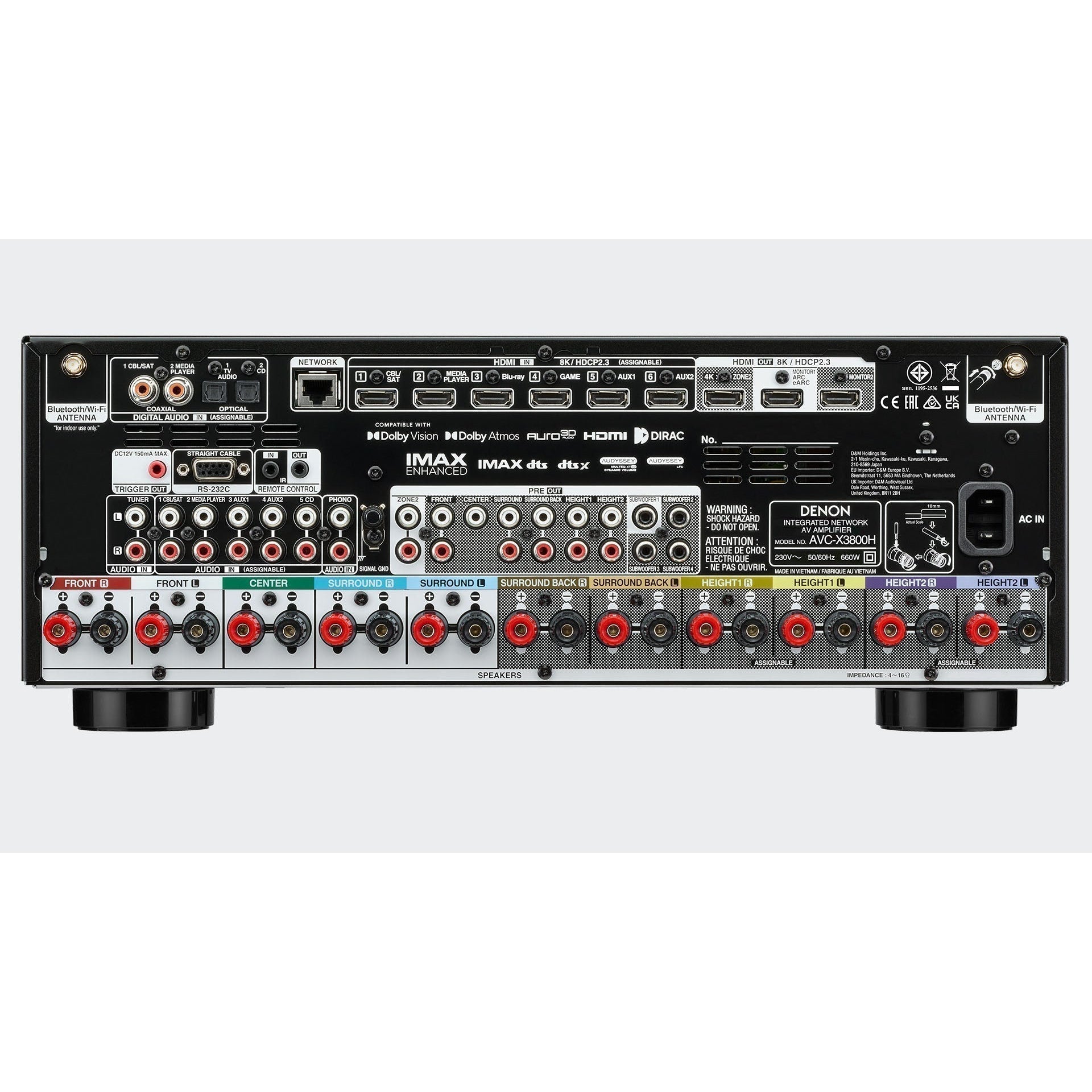 Denon - AVC-X3800H - AV Receiver Australia