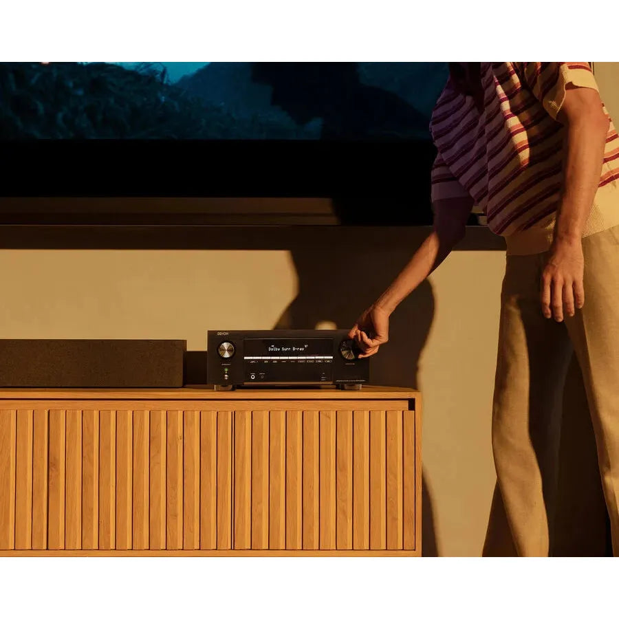 Denon - AVC-X3900H - 9.4 Ch. 105W 4K/8K AV Amplifier with Dolby Atmos, AURO-3D & HEOS (ETA June) Australia