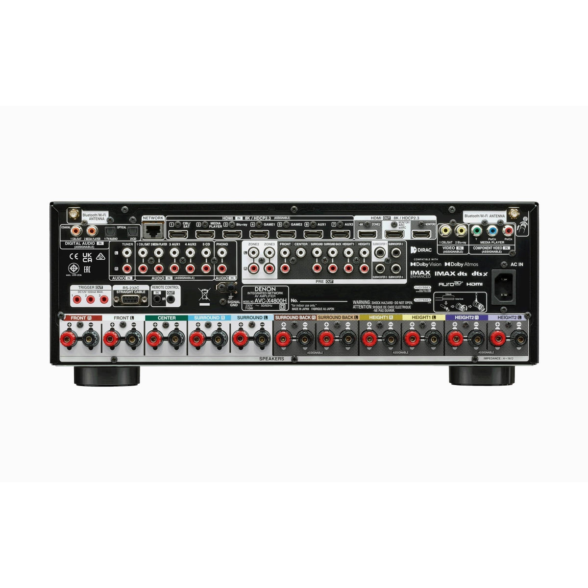 Denon - AVC-X4800H - AV Receiver Australia