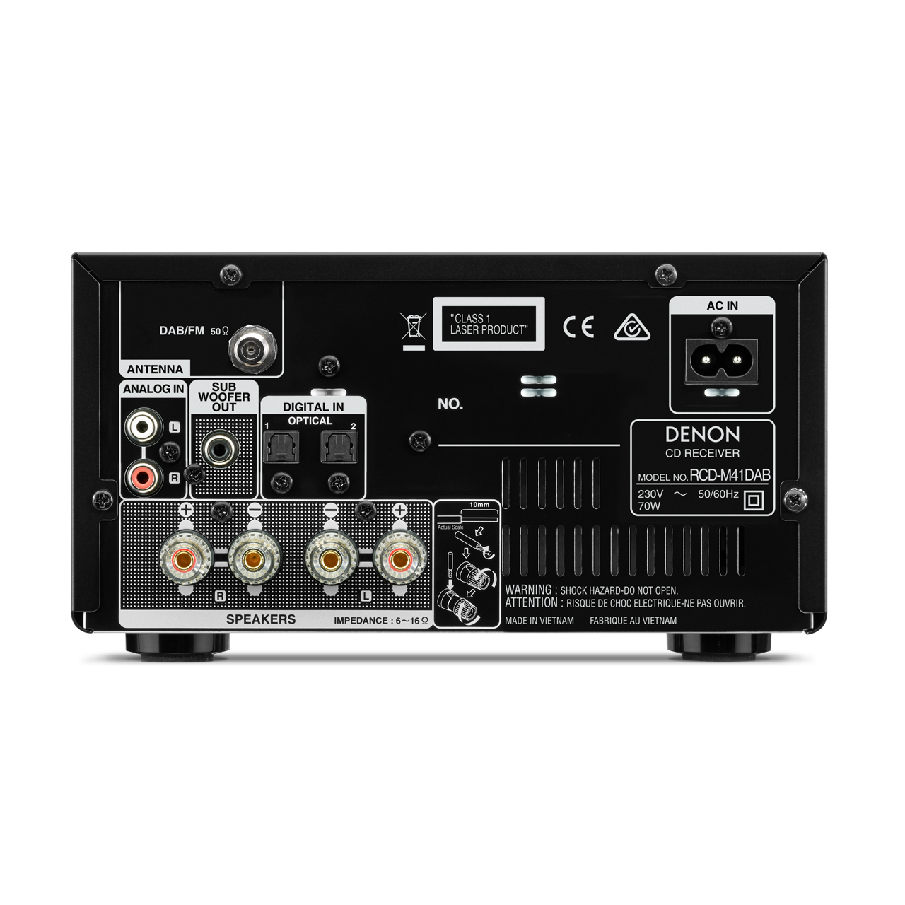Denon - D-M41DAB - HiFi System (ETA early June) Australia
