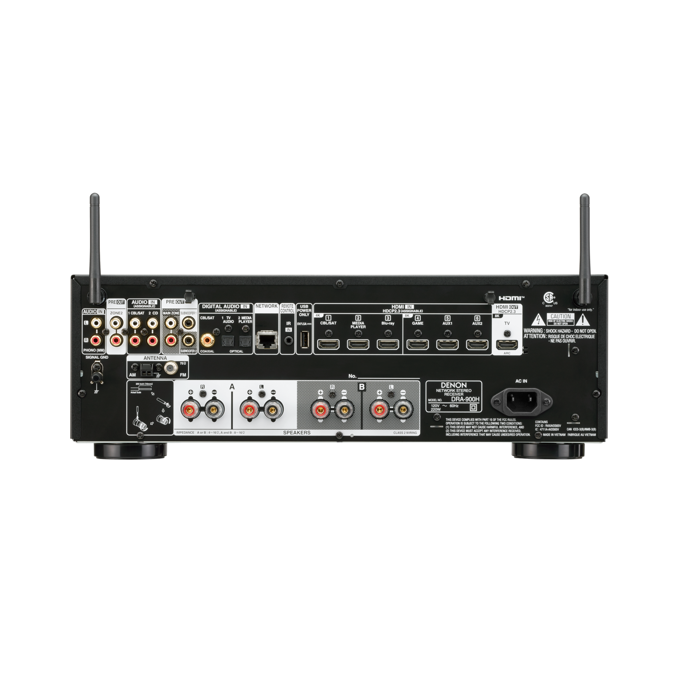 Denon - DRA-900H - AV Receiver