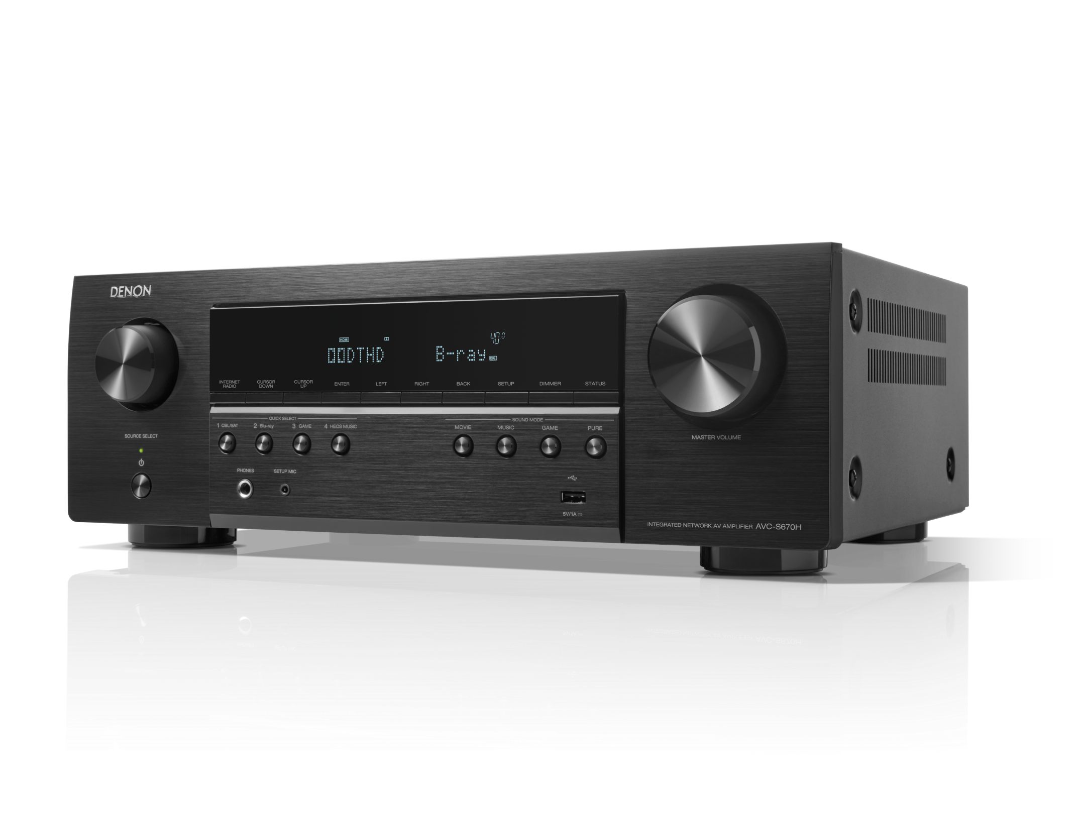 Denon - AVC-S670H - AV Receiver