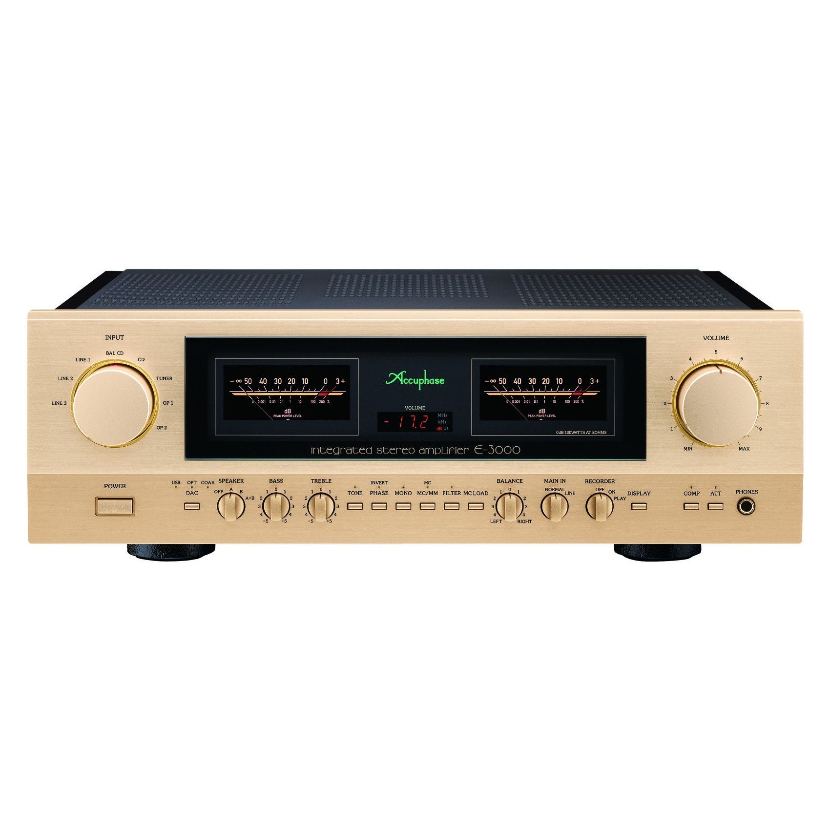 Accuphase E-3000 Integrated Amplifier - front view