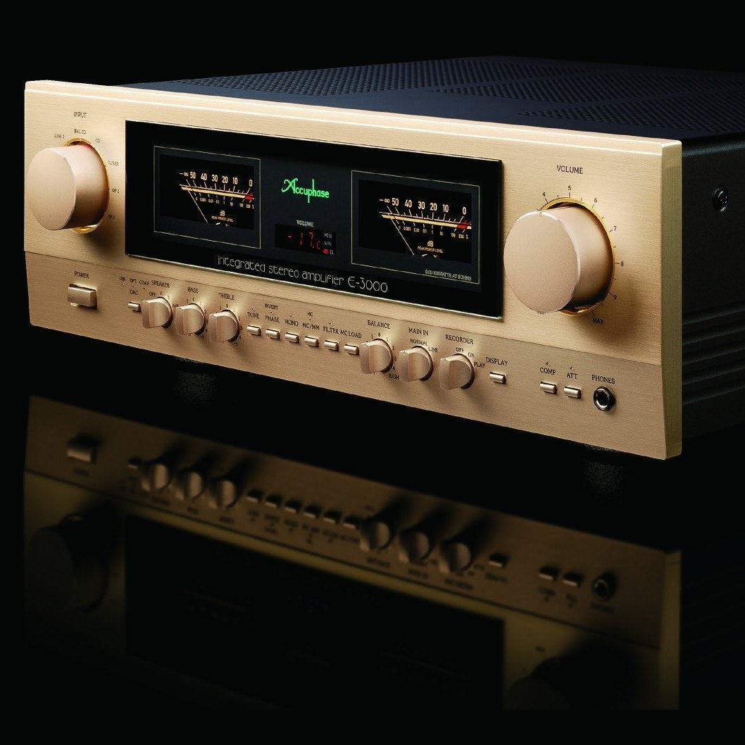 Accuphase E-3000 Integrated Amplifier - three-quarter view
