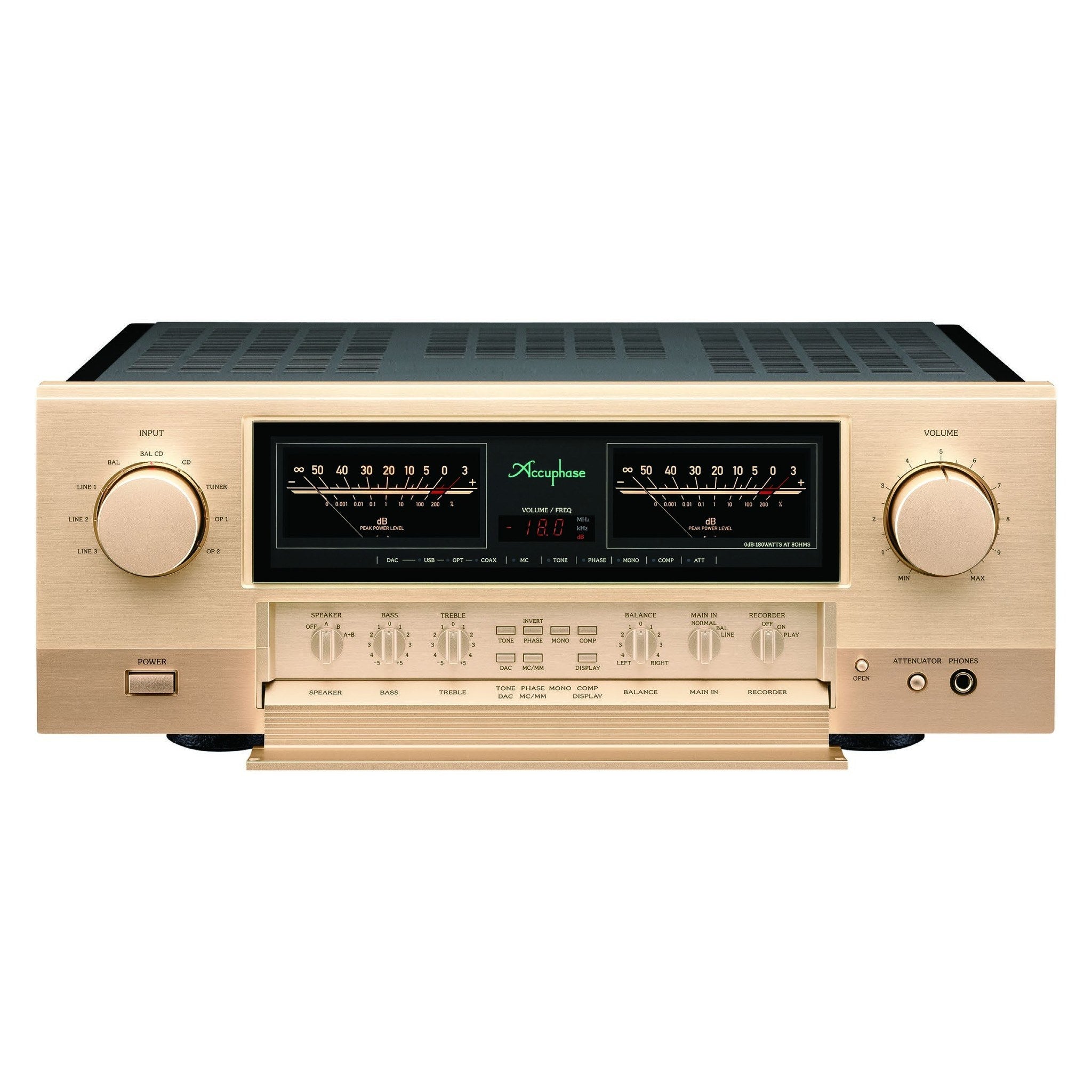 Accuphase E-4000 Integrated Amplifier - front view