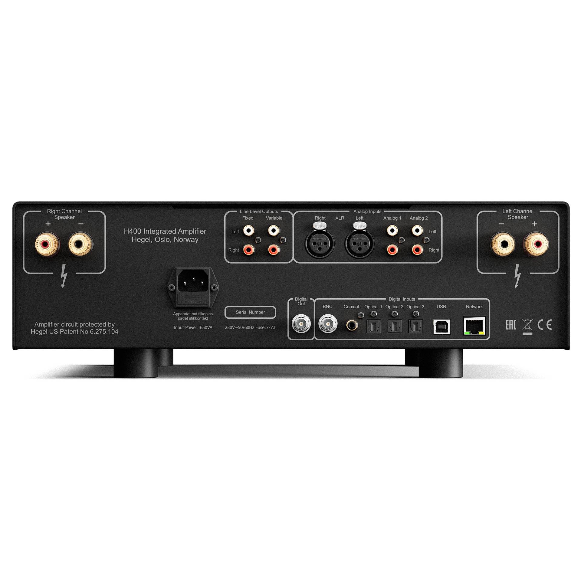 Hegel - H400 - Streaming Amplifier Australia