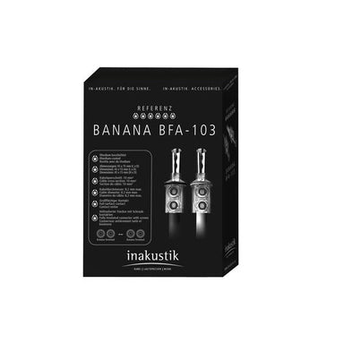 Inakustik - BFA-103 Rhodium Banana plug Australia