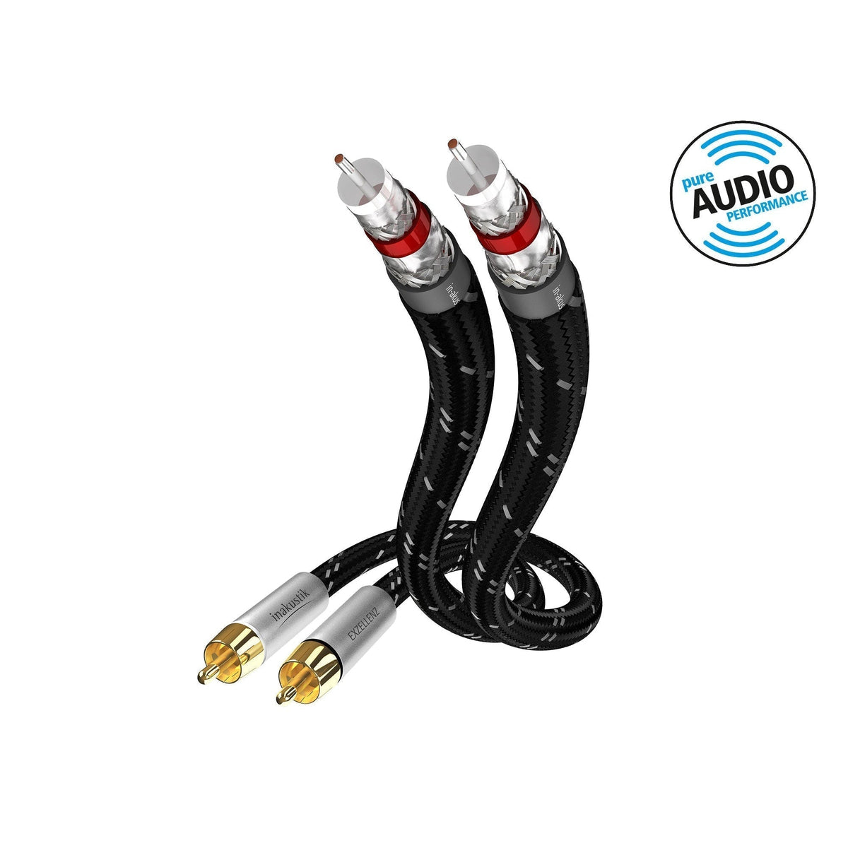 Inakustik - Excellence Stereo RCA <> RCA Interconnect cable Australia
