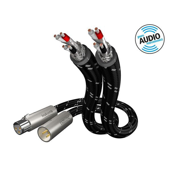 Inakustik - Excellence Stereo XLR Male <> XLR Female Interconnect cable Australia
