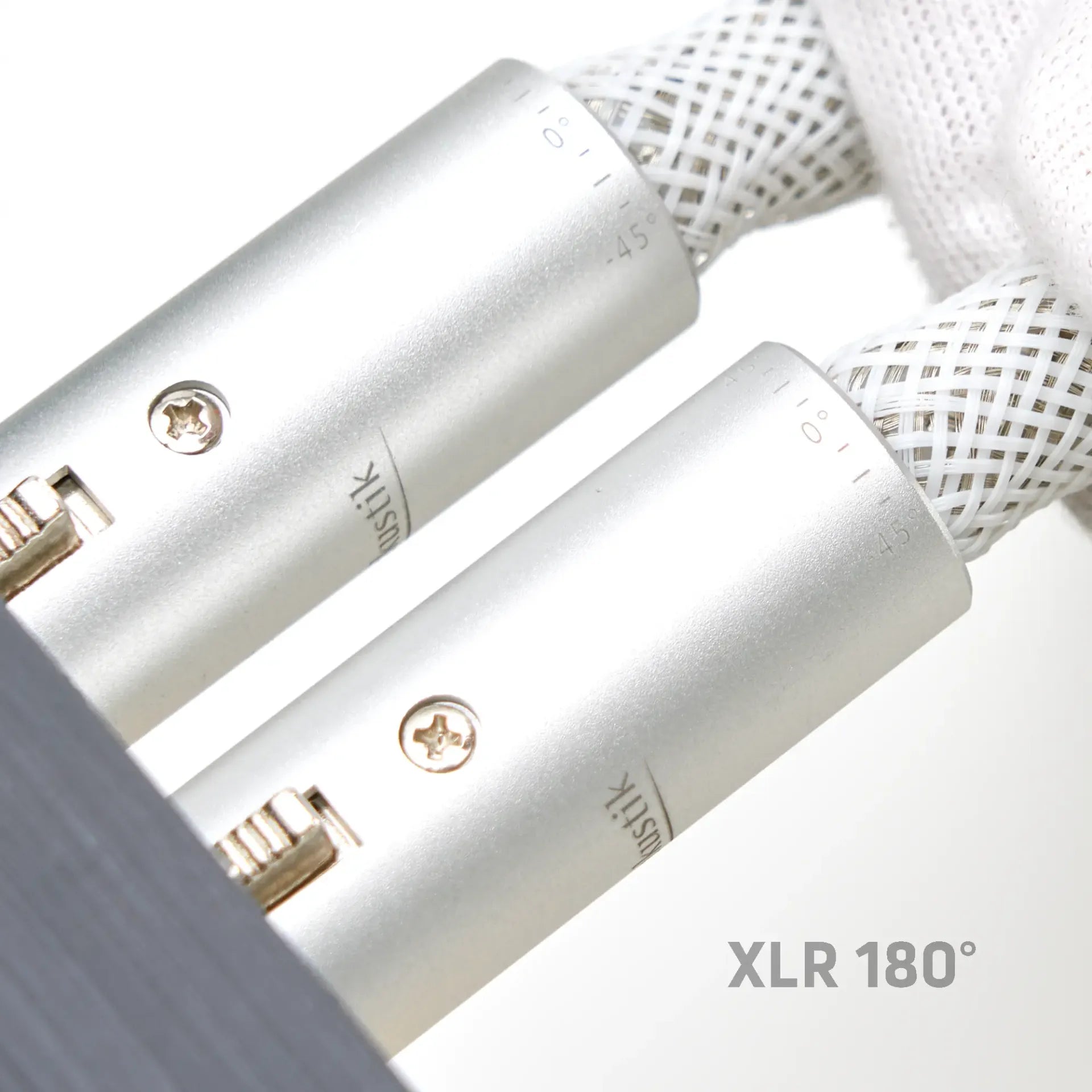 Inakustik - NF-4005 AIR Stereo XLR Male <> XLR Female Interconnect Cable PURE SILVER Australia