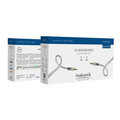 Inakustik - Premium Stereo 3.5mm Male <> 3.5mm Male Auxilliary cable Australia
