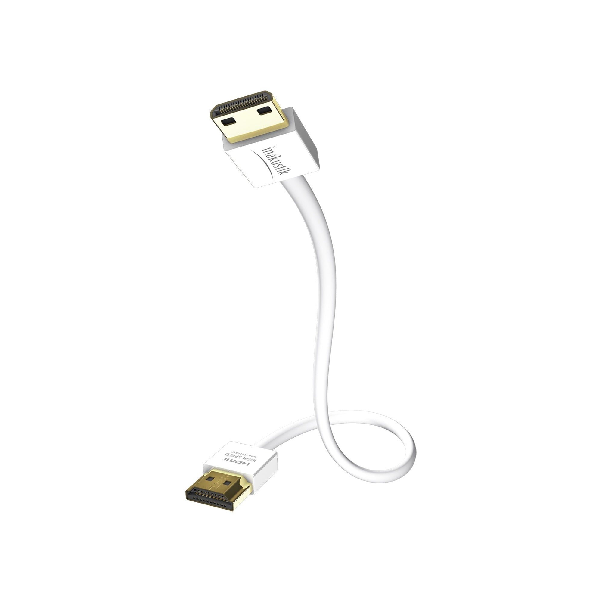 Inakustik - Premium XS Ultra thin (3.6mm) High Speed with Ethernet HDMI Cable Australia