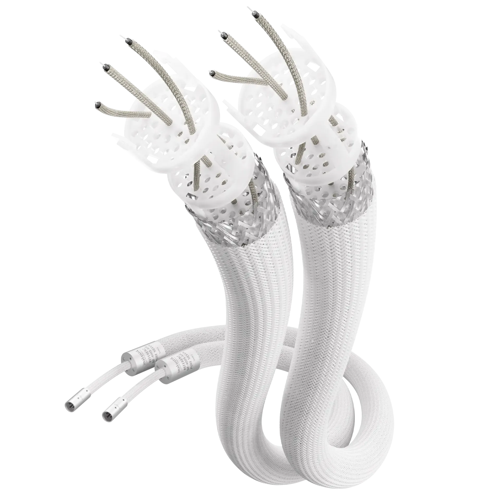 Inakustik - Referenz NF-4005 AIR Stereo XLR Male <> XLR Female Interconnect cable - PURE SILVER Australia