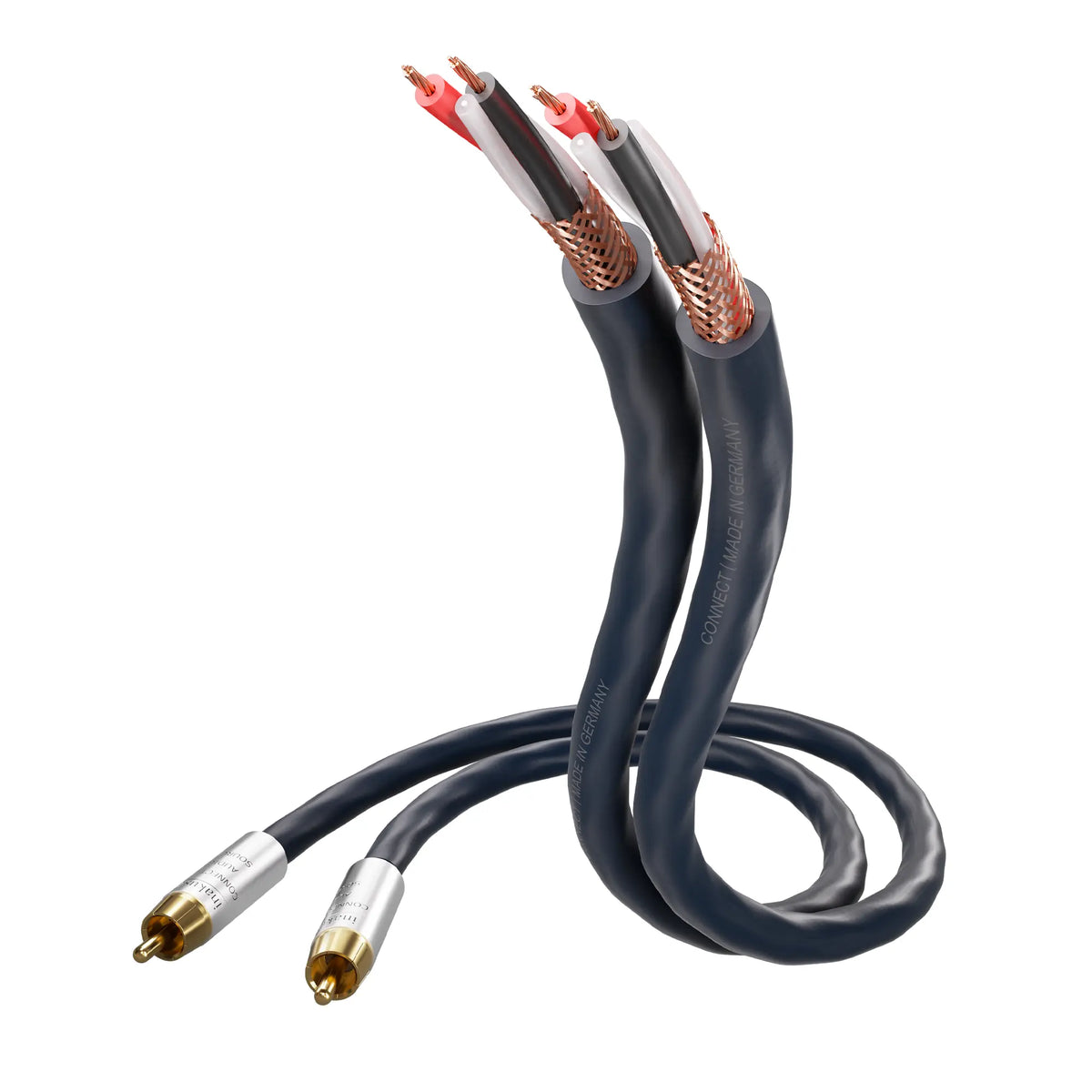 Inakustik - S25 Connect Stereo RCA <> RCA Interconnect Cable Australia