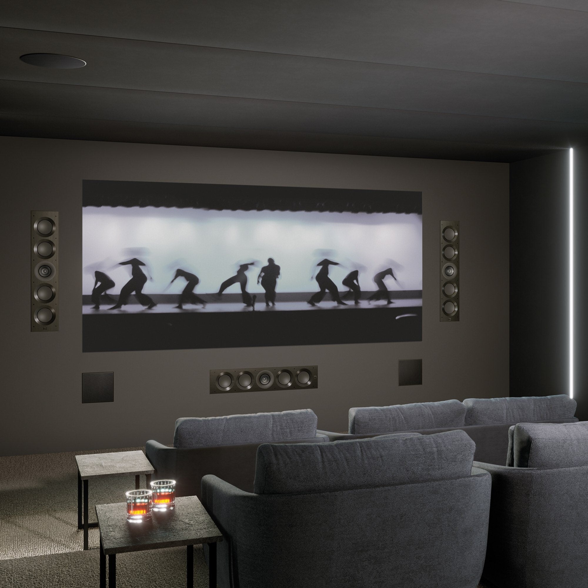 KEF - Ci5160REFM-THX - In-Wall Speakers Australia