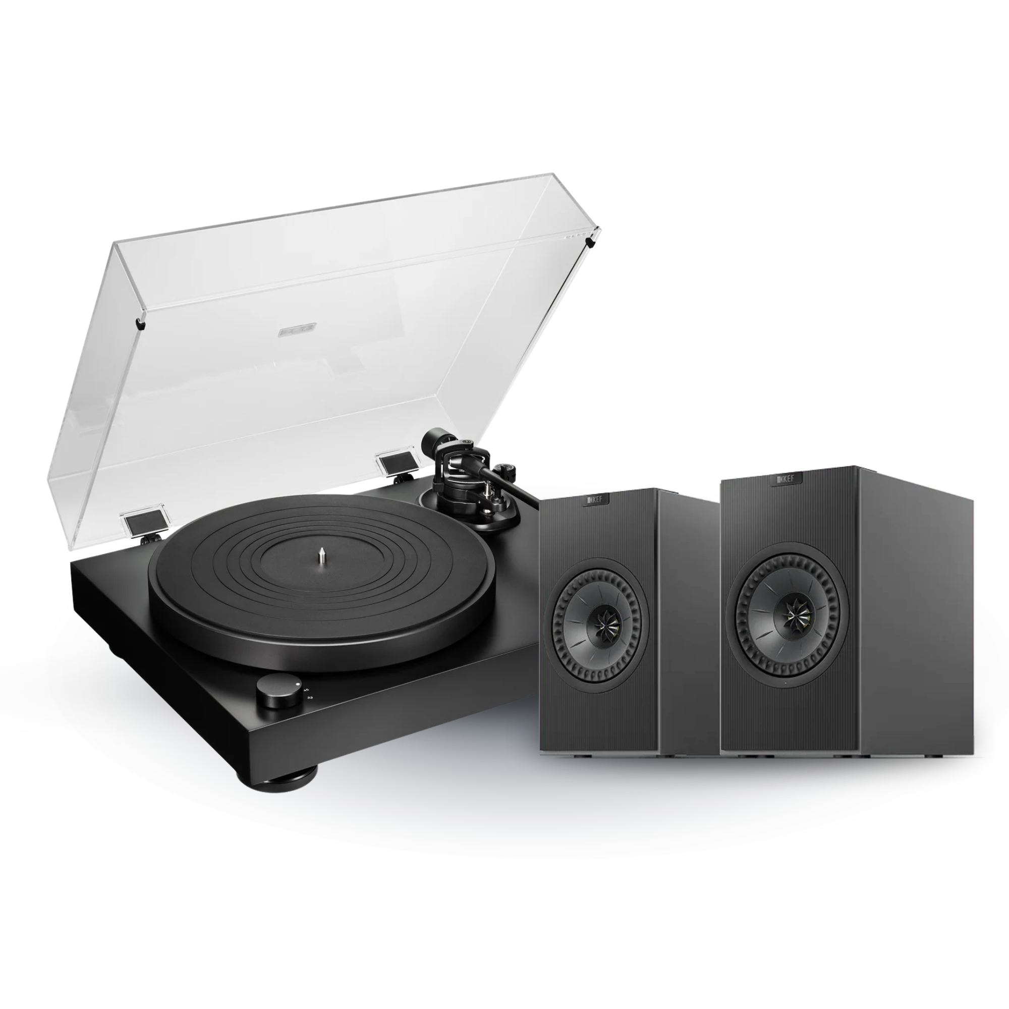KEF - Coda W + Audio Technica AT-LP8X - Bundle Australia